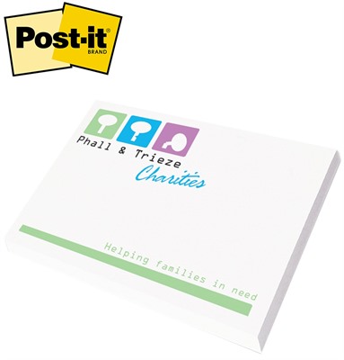 Post-it® Notes 3 Inch x 4 Inch Full Colour