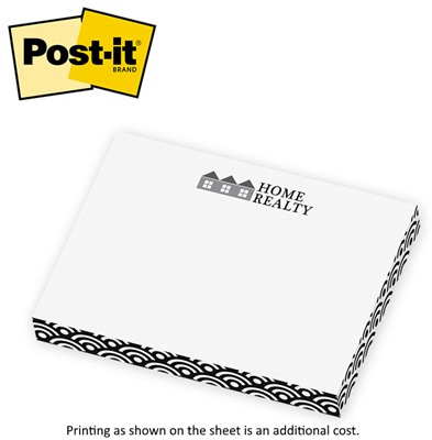 Post-it® Quarter Rectangular 3" x 4" Cube