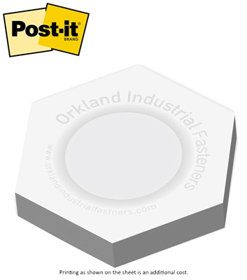 Post-it® Slim Hexagon Cube