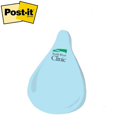 Post-it® XLarge Droplet Shaped Notes