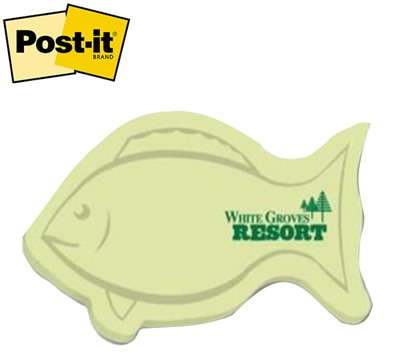 Post-it® XLarge Fish Shaped Notes