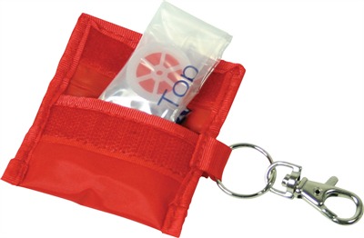 Promotional Key Ring CPR Mask