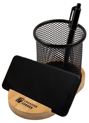 ProView Bamboo Desk Stand
