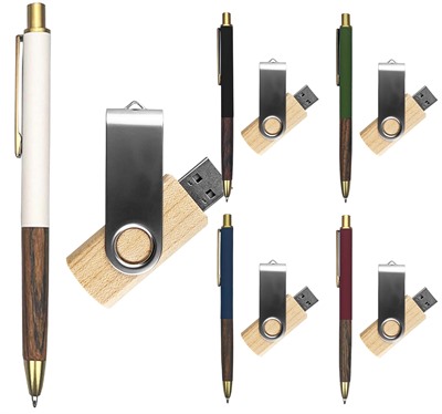 Pulse Pen & USB Gift Set
