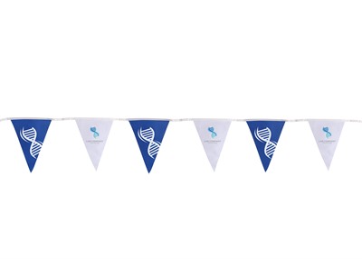 PVC Pennant String Flags is your ticket to adding some pizzazz to any