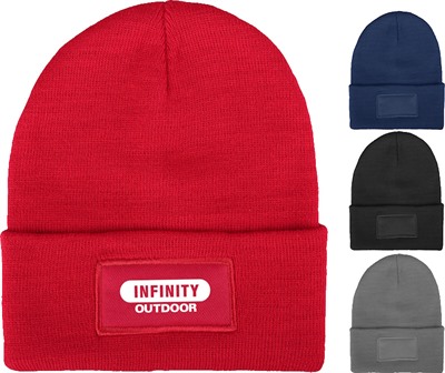 Recycled Polyester Cuffed Beanie