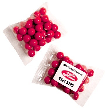 Red Chocolate Balls
