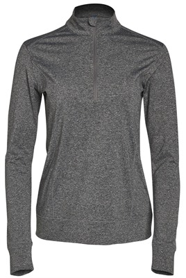 Riley Ladies Half Zip Long Sleeve Sweat Top