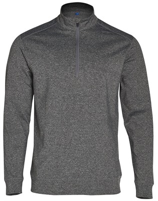 Riley Mens Half Zip Long Sleeve Sweat Top