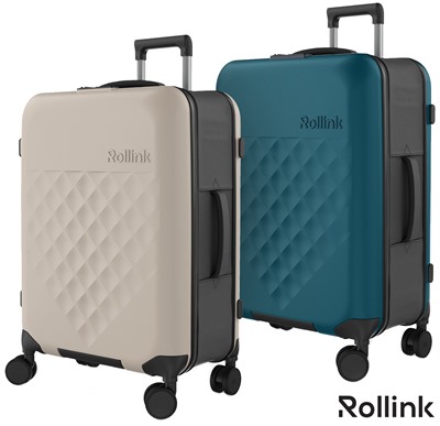 Rollink Flex 360 Spinner Medium Collapsible Suitcase