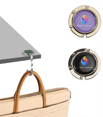 Round Foldable Bag Desk Hook