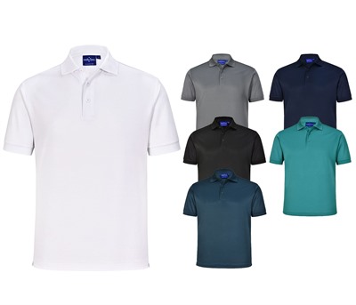 Sedona Mens rPET Poly/Cotton Polo