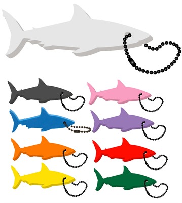 Shark Shaped Floating Keyring