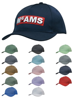 Silas 5 Panel Sports Twill Cap