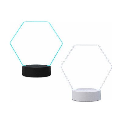 Small Hexagon Light Up Acrylic Award