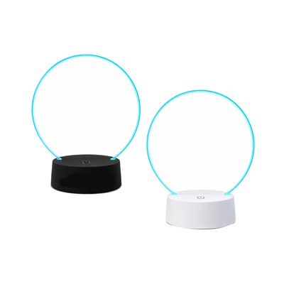 Small Round Light Up Acrylic Award