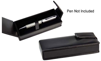 Soft Leather Look Pen Case