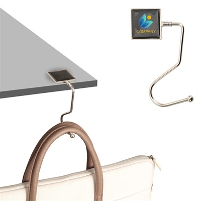 Square Curved Bag Desk Hook