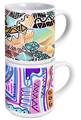 Stackable Sublimation Coffee Mug