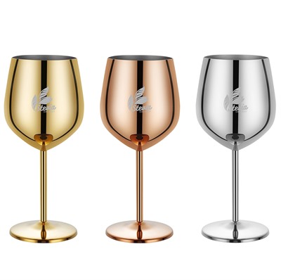 Stainless Steel Wine Goblet