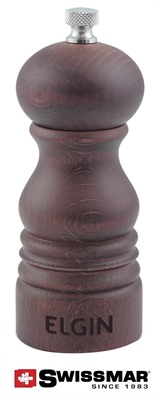 Swissmar® 140mm Castell Walnut Wood Pepper Mill 