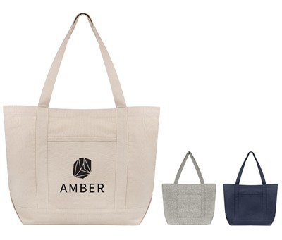 Teramo Recycled Cotton Canvas Tote Bag