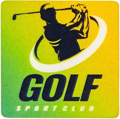 Thames Square Acrylic Golf Ball Marker