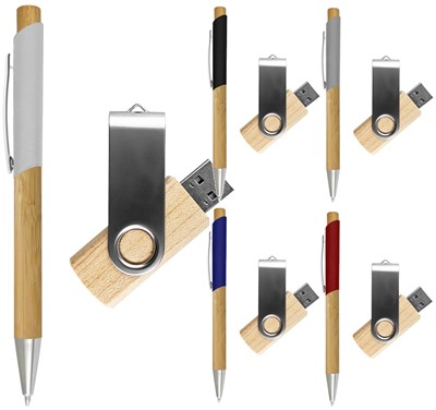 Thrust Pen & USB Gift Set