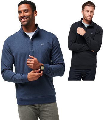 Travis Mathew Cloud 1/4 Zip Fleece Top