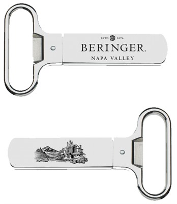 Two Prong Chrome Cork Puller