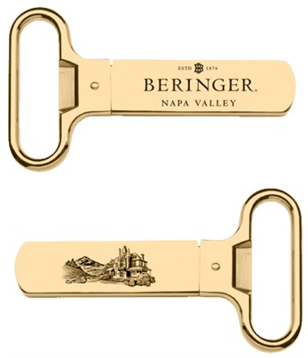 Two Prong Gold Cork Puller