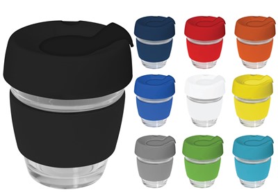 Uptown 240ml Glass Carry Cup