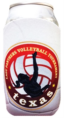 Volleyball Theme Stubby Cooler