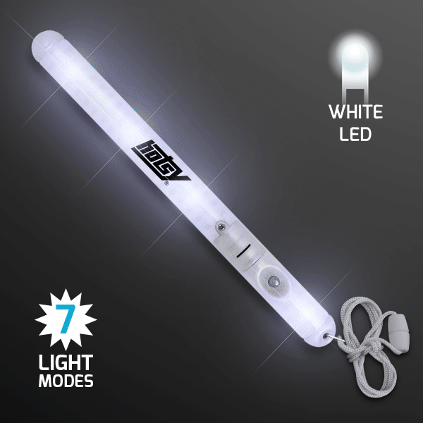 Waving LED White Wand