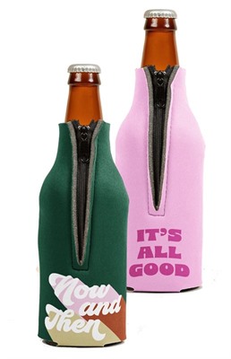 Zippered Longneck Stubby Holder