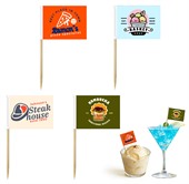 100 x Toothpick Flags