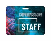 100x70mm Printed Name Tag