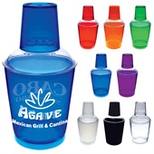 12oz Coloured Plastic Cocktail Shaker