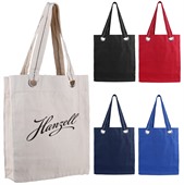 12oz Large Grommet Cotton Canvas Tote