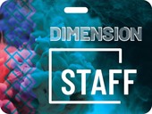 130x90mm Printed Name Tag