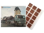 15 Window Advent Calendar With Plain Chocolate