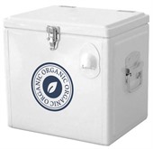 17L Metal Cooler White Box