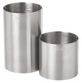 2 x Thimble Measure Set