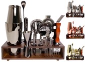 20 Piece Deluxe Bar Set & Stand