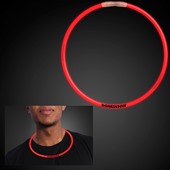 22 Inch Red Glow Necklace