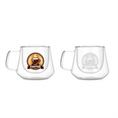 220ml Diamond Double Wall Mug