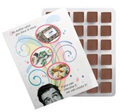 25 Window Advent Calendar With Plain Chocolate