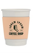280ml Compostable Double Wall Coffee Cup With Sleeve