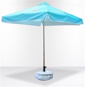 2x2m Valance Square Sublimation Market Umbrella