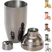 3 Piece 18 oz Japanese Style Cocktail Shaker